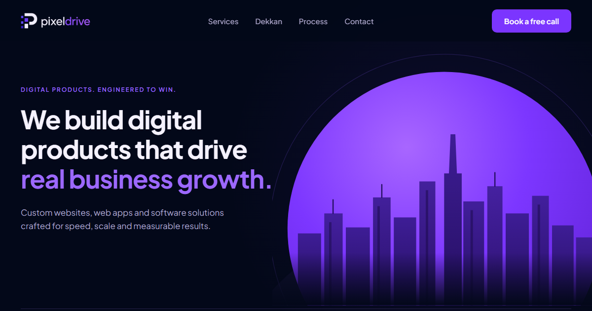 PixelDrive | We build digital products that drive real business growth.